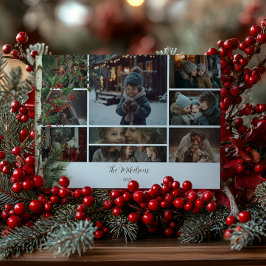 Photo Rustic Holly Berry jul Julkort