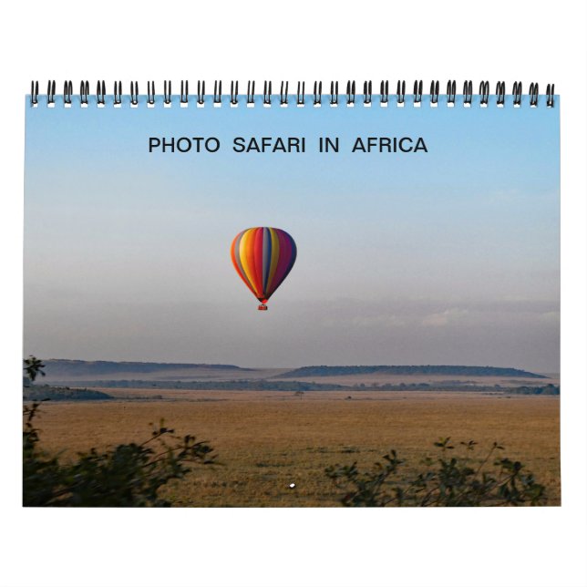 PHOTO SAFARI IN AFRIKA Calendar Kalender (Omslag)