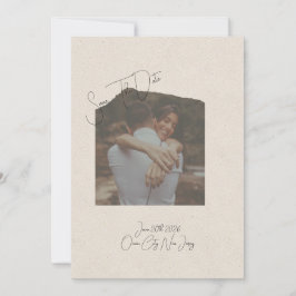 Photo Save The Date  Inbjudningar