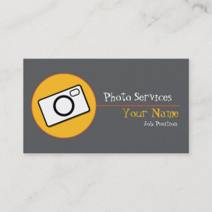 Photo Services-Affärskort Visitkort