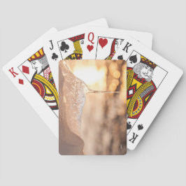 photo soleil au travers de la glace spel kort