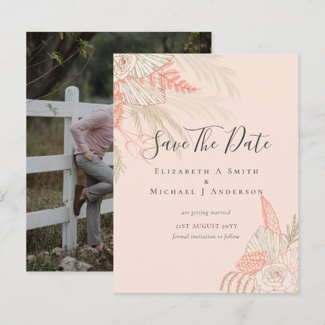 Photo Spara Data PAMPAS GRASS Terracotta (Fram/baksida)