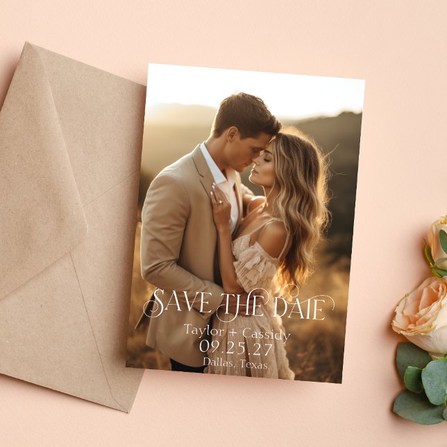 Photo Spara datum meddelande Inbjudningar (Skapare uppladdad)