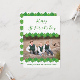 Photo St. Patrick's Day Kort