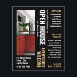 Photo Stil Realtor Open House-reklam Flygblad<br><div class="desc">Foto Stil Realtor Open House-annonser från Affärskortet Store.</div>