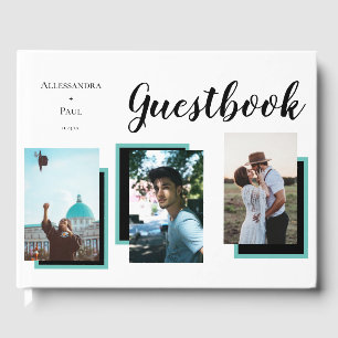 Photo Story Bröllop White Modern Gästböcker