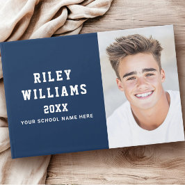 Photo student student studenten mörk blått gästböcker