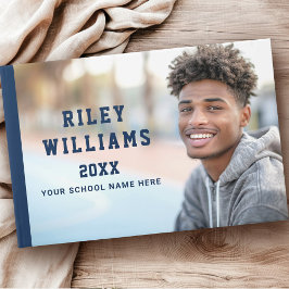 Photo student student studenten mörk blått gästböcker