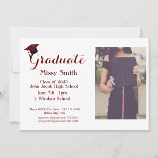 Photo Studenten, 2024 års inbjudan till maron