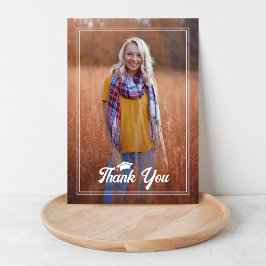 Photo Studenten Boho Birds tackkort Tack Kort