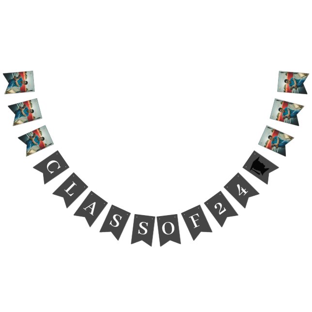 Photo Studenten Bunting Flaggor (Alla)