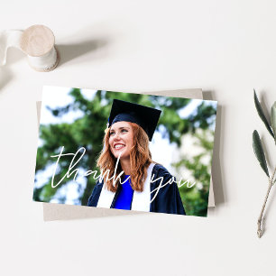 Photo Studenten Hat White-tackkort Inbjudningar