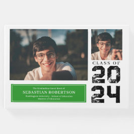 Photo Studenten School Grönt and White Guest Bok