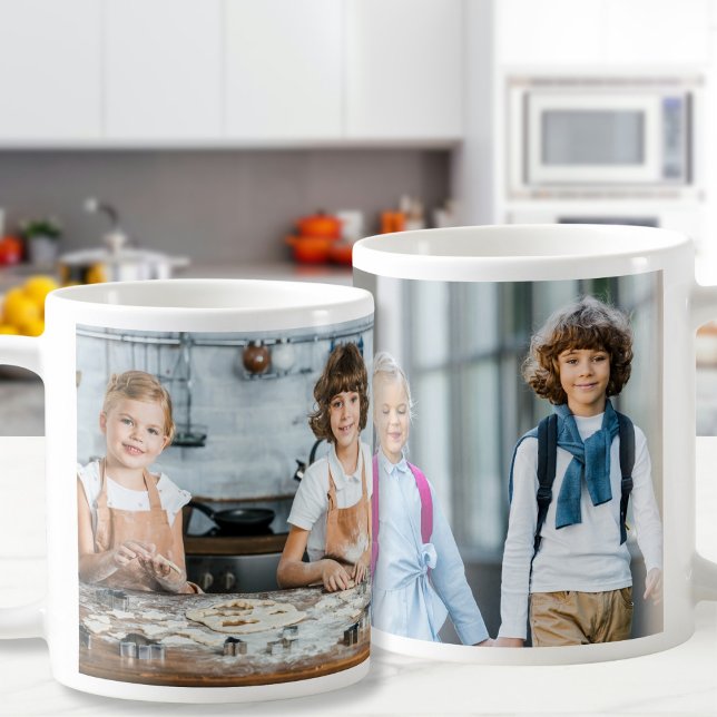 Photo Syskon Gift Mugg (Skapare uppladdad)