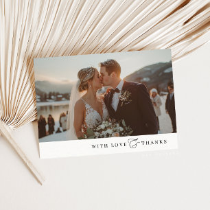 PHOTO-TACK, modern minimal elegant-ampersand Tack Kort