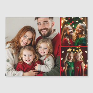 Photo Template-julklapp för familjen