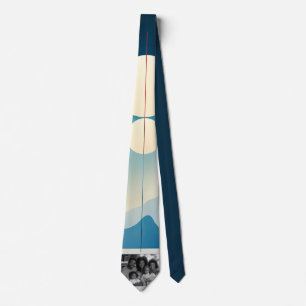 Photo Tie in Bauhaus Stil Slips