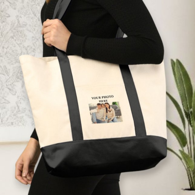 Photo Tote Bag, Custom Tote Bag With Photo, Custom Tygkasse (Skapare uppladdad)