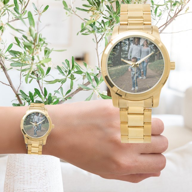 PHOTO vaktare Make Kids Pards Pets Family Armbandsur (Skapare uppladdad)