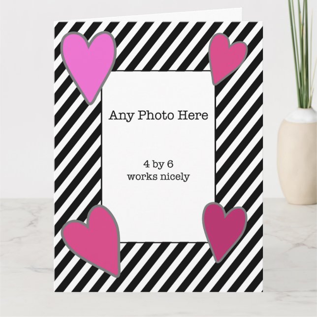 Photo Valentine for Grandma Kort (Framsida)