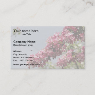 Photo Watermark Background template Business Card Visitkort