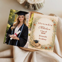 Photo Western Floral Graduation Party