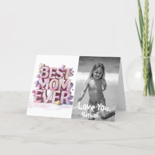 *~* Photo Whimsical Emoji AP72 Mors dag-kort Tack Kort
