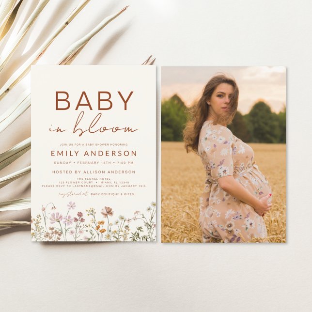 Photo Wildblomma Baby i Bloom Baby Shower (Skapare uppladdad)