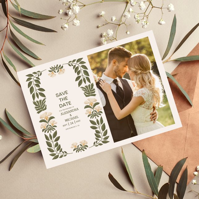 Photo Wildblommor Botanical Garden Wedding Spara Datumet (Skapare uppladdad)