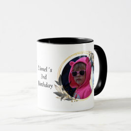 Photo with beautiful frame mugg