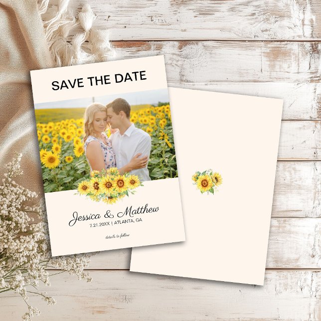 Photo Yellow Sunflowers Wedding Script (Skapare uppladdad)