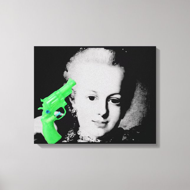 Photoart Kunstfoto Marie Antoinette art photo Foto Canvastryck (Framsida)