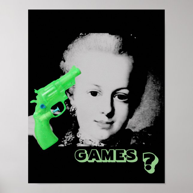 Photoart Kunstfoto Marie Antoinette art photo Foto Poster (Framsidan)