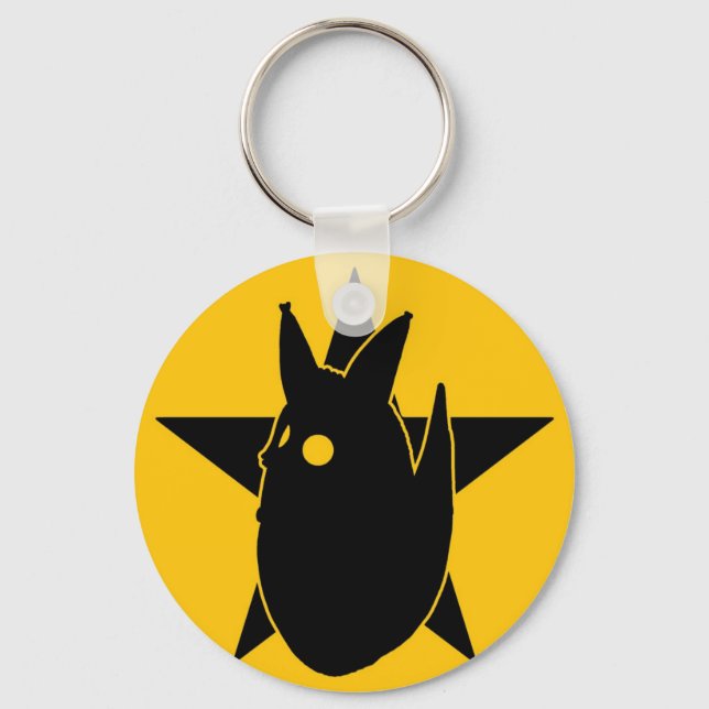 PHOTOCOYOTE KEYCHAIN NYCKELRING (Framsida)