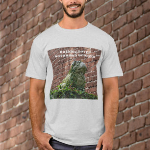 Photografisk bild av Savannah Georgia Bulldog Älsk T Shirt