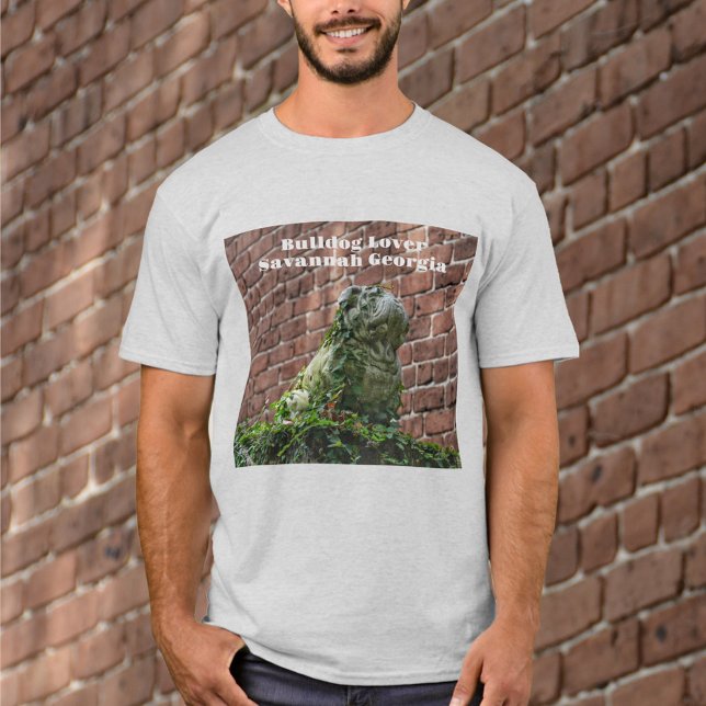 Photografisk bild av Savannah Georgia Bulldog Älsk T Shirt (Skapare uppladdad)
