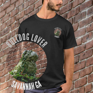 Photografisk bild av Savannah Georgia Bulldog Fläk T Shirt