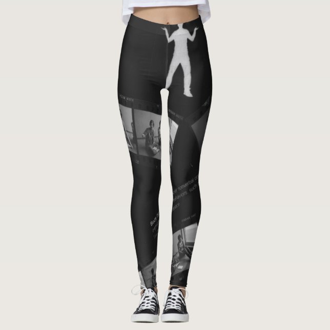 Photogram för brödspråk leggings (Framsida)