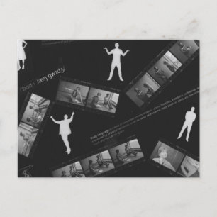 Photogram för brödspråk vykort