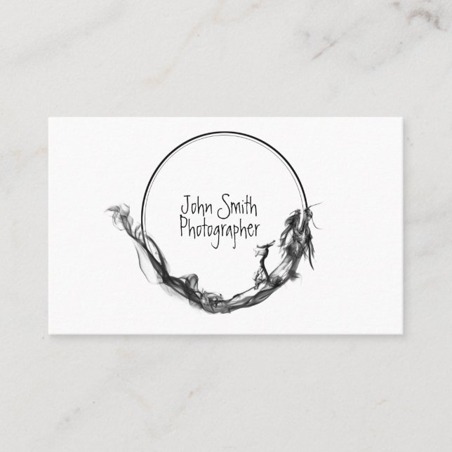 Photographer (fotografo videografo) visitkort (Framsida)