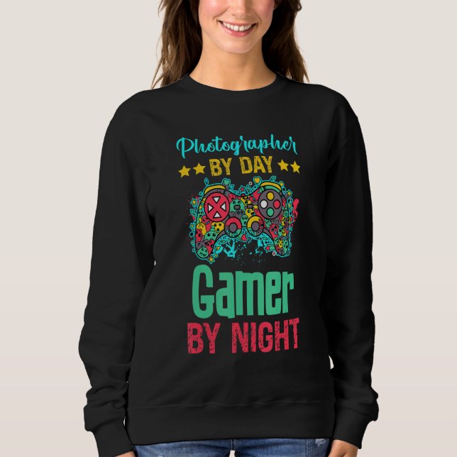 Photographer Gaming      T Shirt (Framsida)