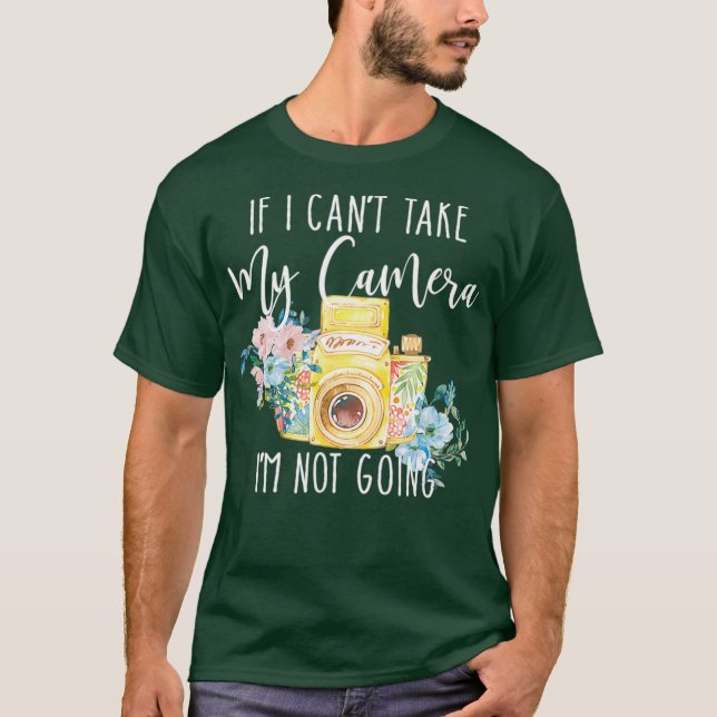 Photographer Gift Cute Shirt for Women Camera T (Framsida)