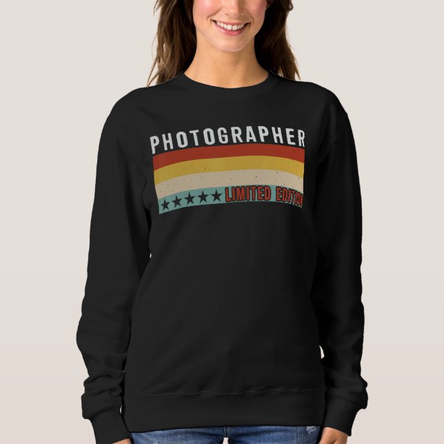 Photographer Job Title Profession Worker Appreciat T Shirt (Framsida)