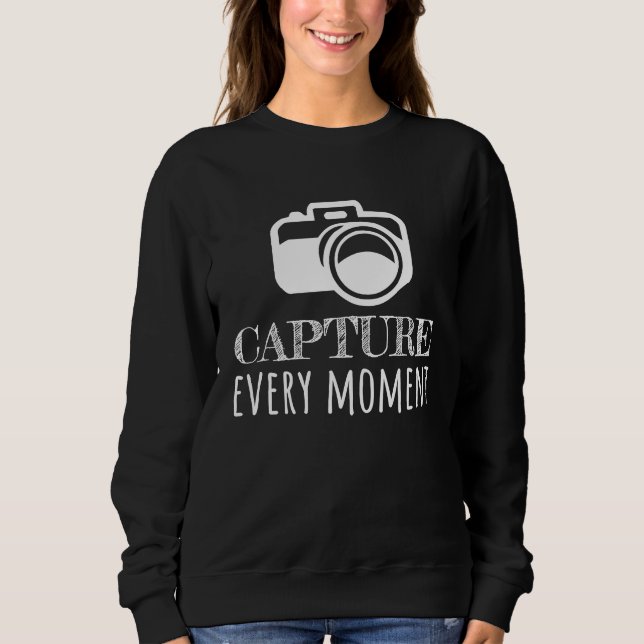 Photographer Photography  Capture every moment T Shirt (Framsida)