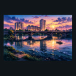 Photographic Landscape Art Edited (Better Quality) Poster<br><div class="desc">I took a photo a while ago,  because of the bad quality I needed a little help of photo editing software</div>