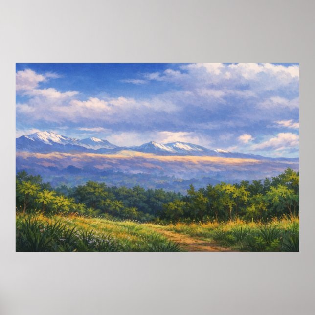 Photographic Landscape Art Edited (Better Quality) Poster (Framsidan)