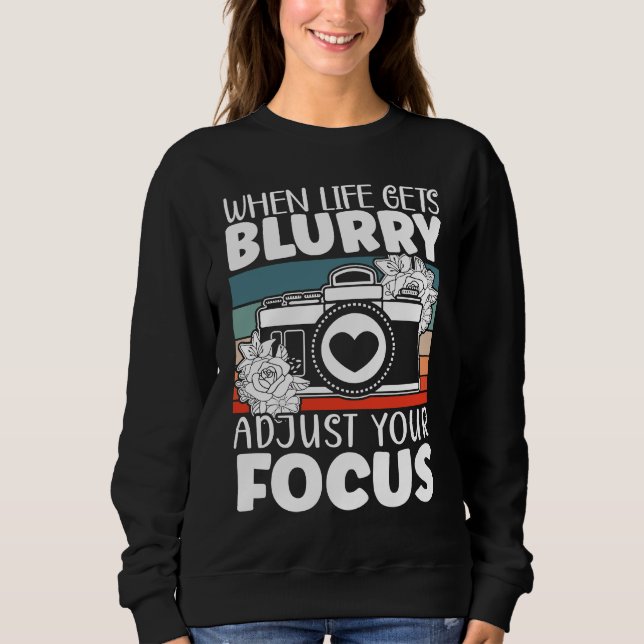 Photography Camera Picture Image Resolution Photog T Shirt (Framsida)