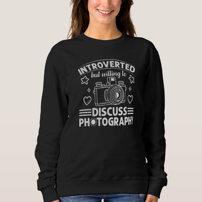 Photography  Photography Photographer T Shirt (Framsida)