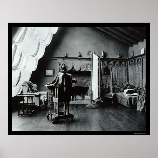 Photography Studio i Washington, DC 1900 Poster (Framsidan)