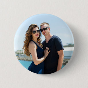 PHOTOKNAPPAR FÖR WEDDING FAVOR PERSONLIG KNAPP